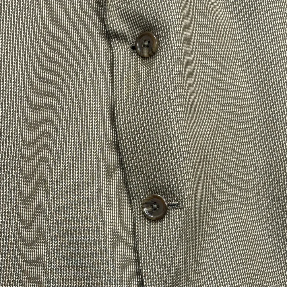 NEW Michael Kors Blazer Jacket Men's 48R Light Brown Houndstooth *See Note